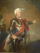 antoine pesne Portrait of Frederick William I of Prussia Spain oil painting artist